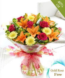  Have A Good Day By Maya Flowers - Free Golden Rose flowers Mayaflowers 