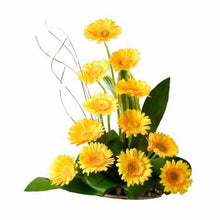 Bright Yellow Basket by Maya flowers Mayaflowers 