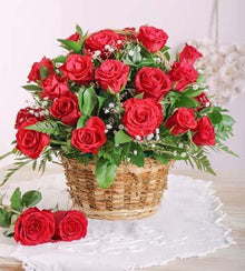  Vibrant Rose Basket flowers Mayaflowers 